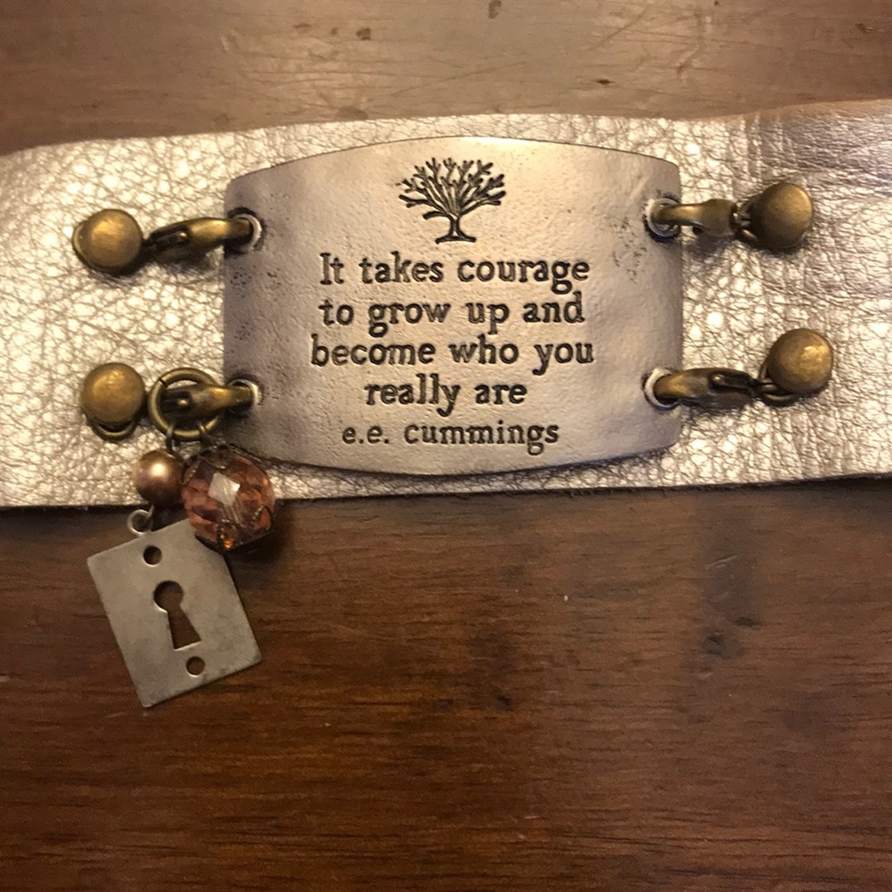 Lenny and Eva bracelet with keyhole charm